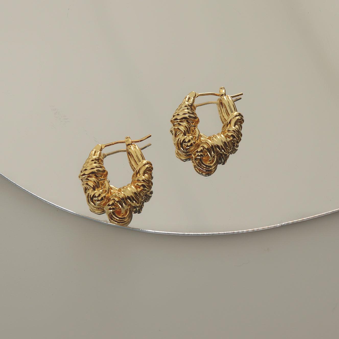 Stylish and Water-Resistant Gold Plated earring- Perfect timeless necessary for every occasion