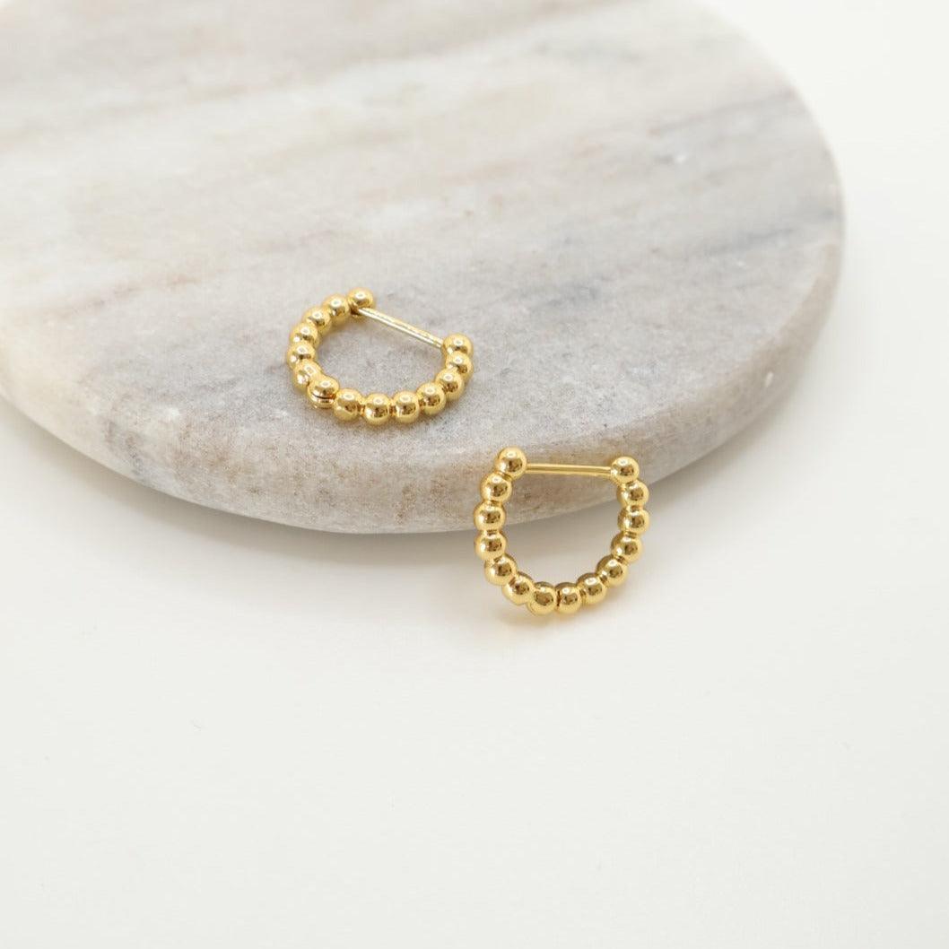 Stylish and Water-Resistant Gold Plated earrings- Perfect timeless necessary for every occasion