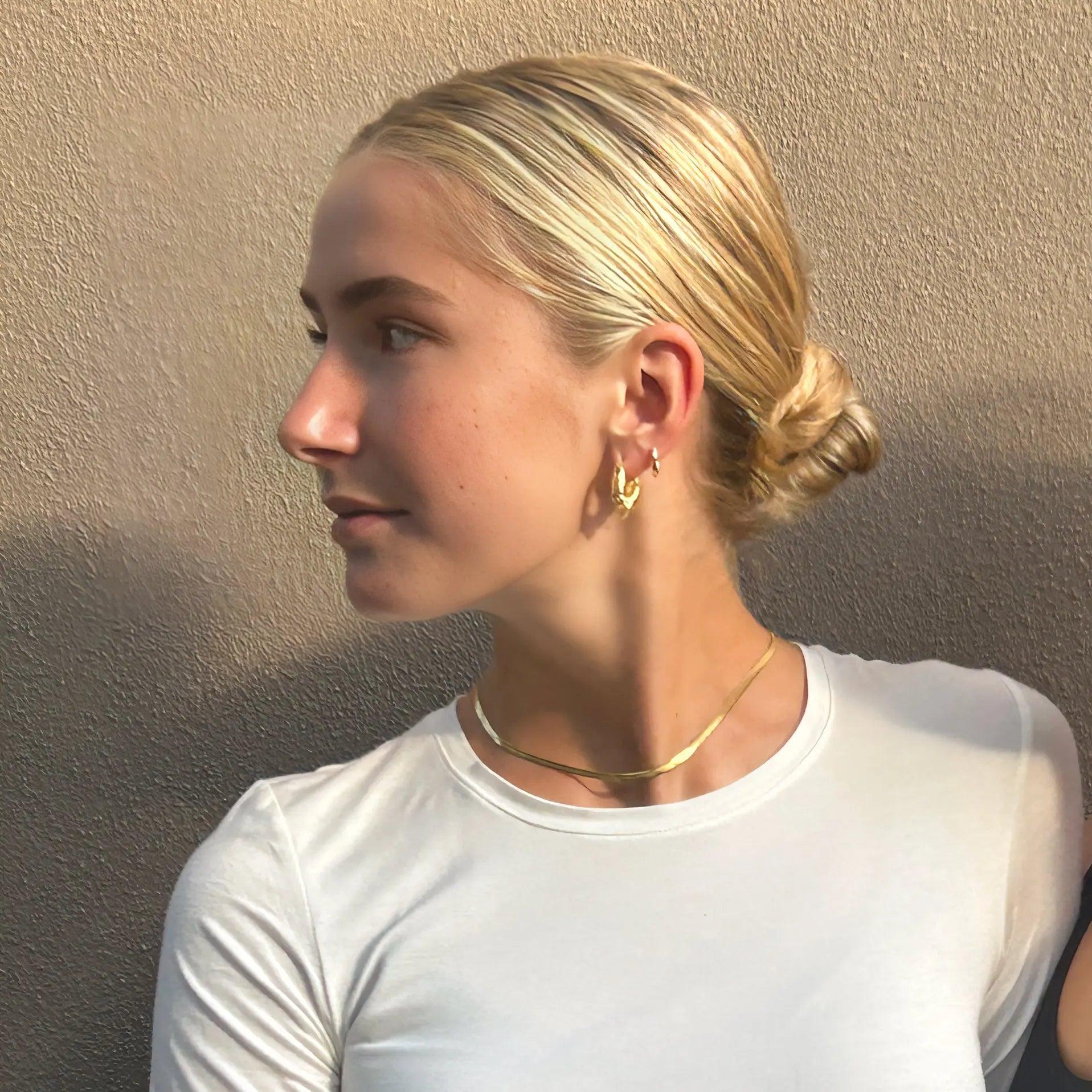 Stylish and Water-Resistant Gold Plated earring- Perfect timeless necessary for every occasion