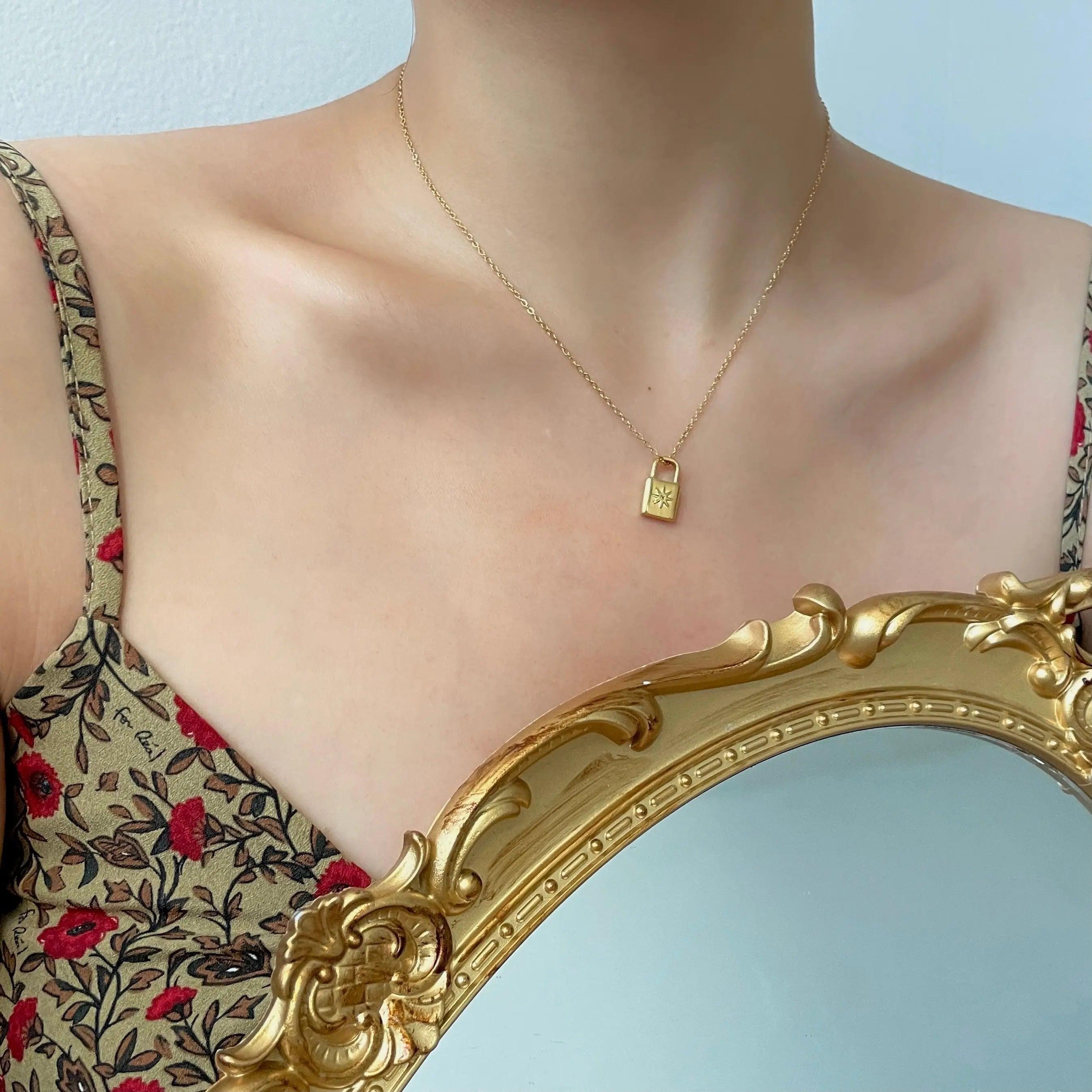 Stylish and Water-Resistant Gold Plated necklace- Perfect timeless necessary for every occasion