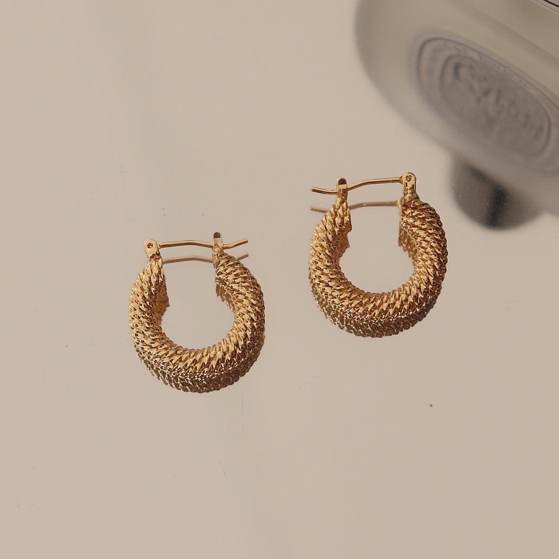 Stylish and Water-Resistant Gold Plated earrings- Perfect timeless necessary for every occasion