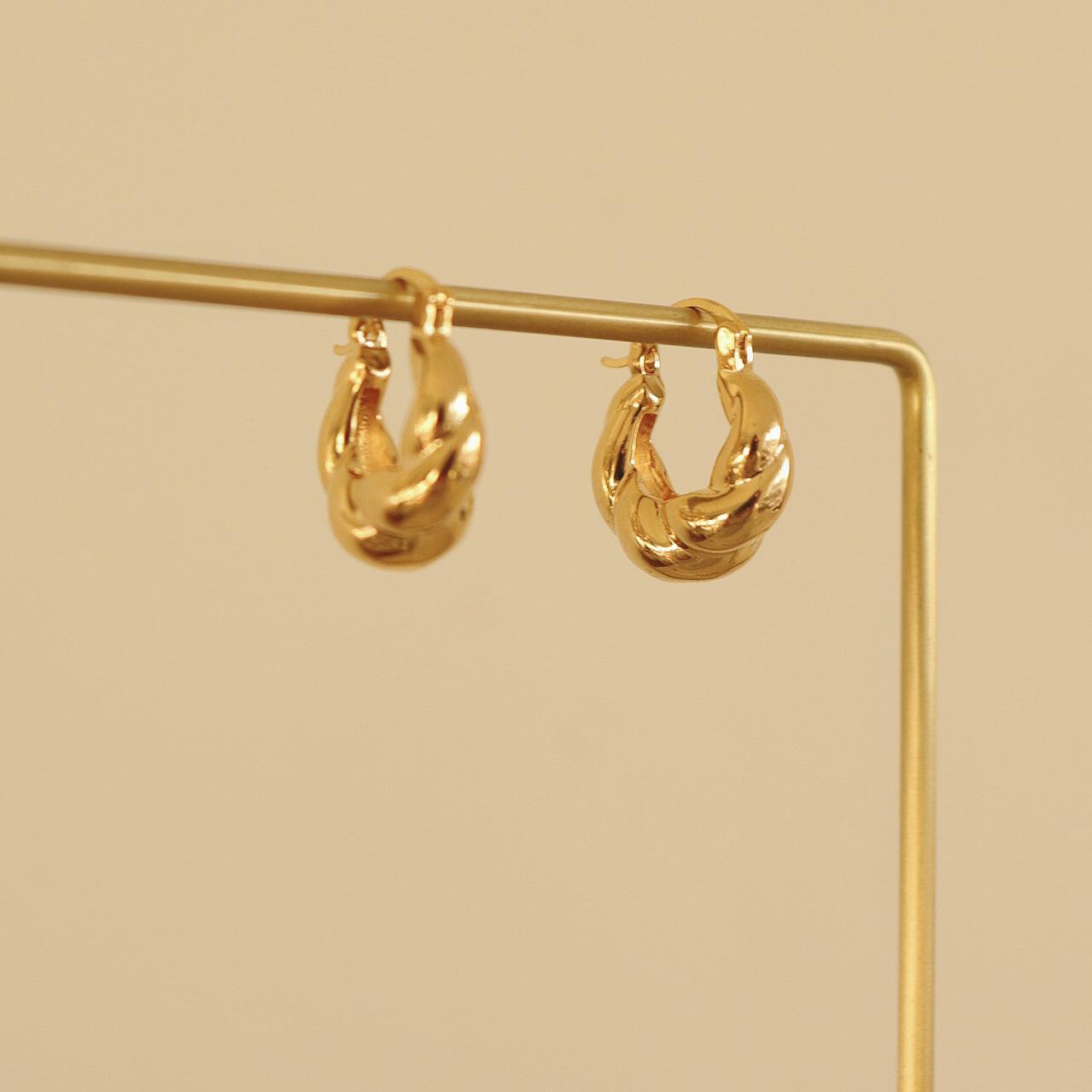 Stylish and Water-Resistant Gold Plated earrings- Perfect timeless necessary for every occasion