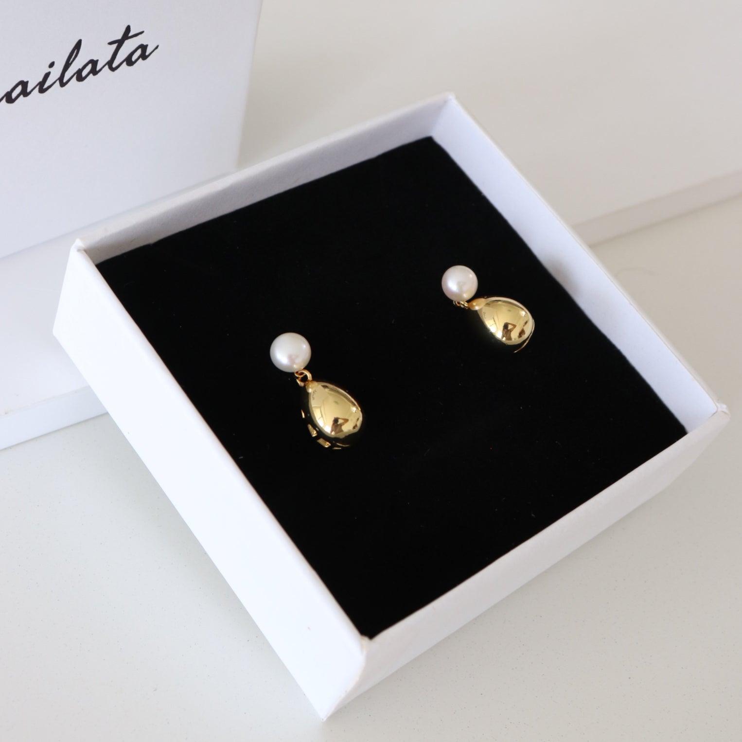 Exquisite Handmade Freshwater Pearl earrings- A Touch of Elegance for Every Occasion