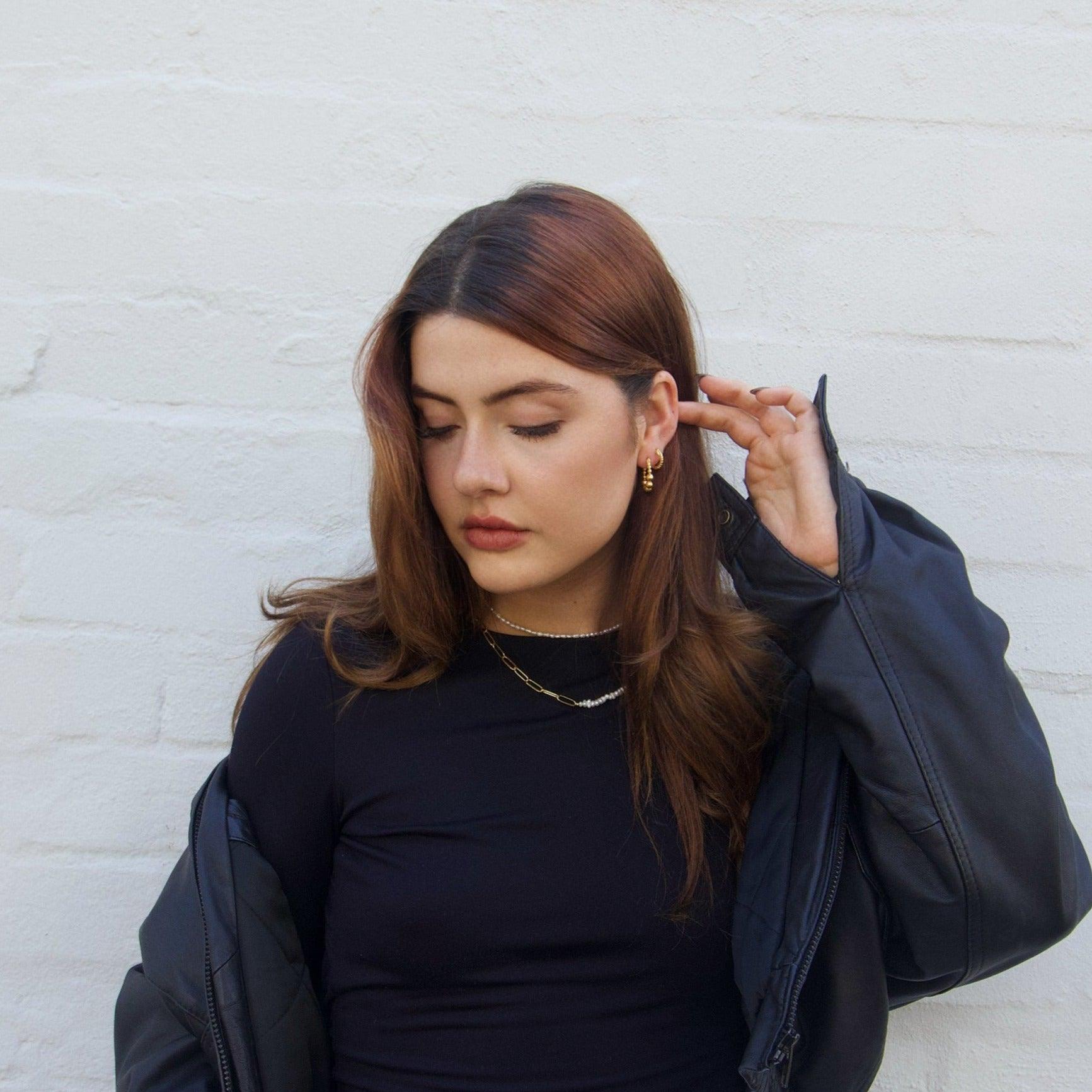 Stylish and Water-Resistant Gold Plated earring- Perfect timeless necessary for every occasion