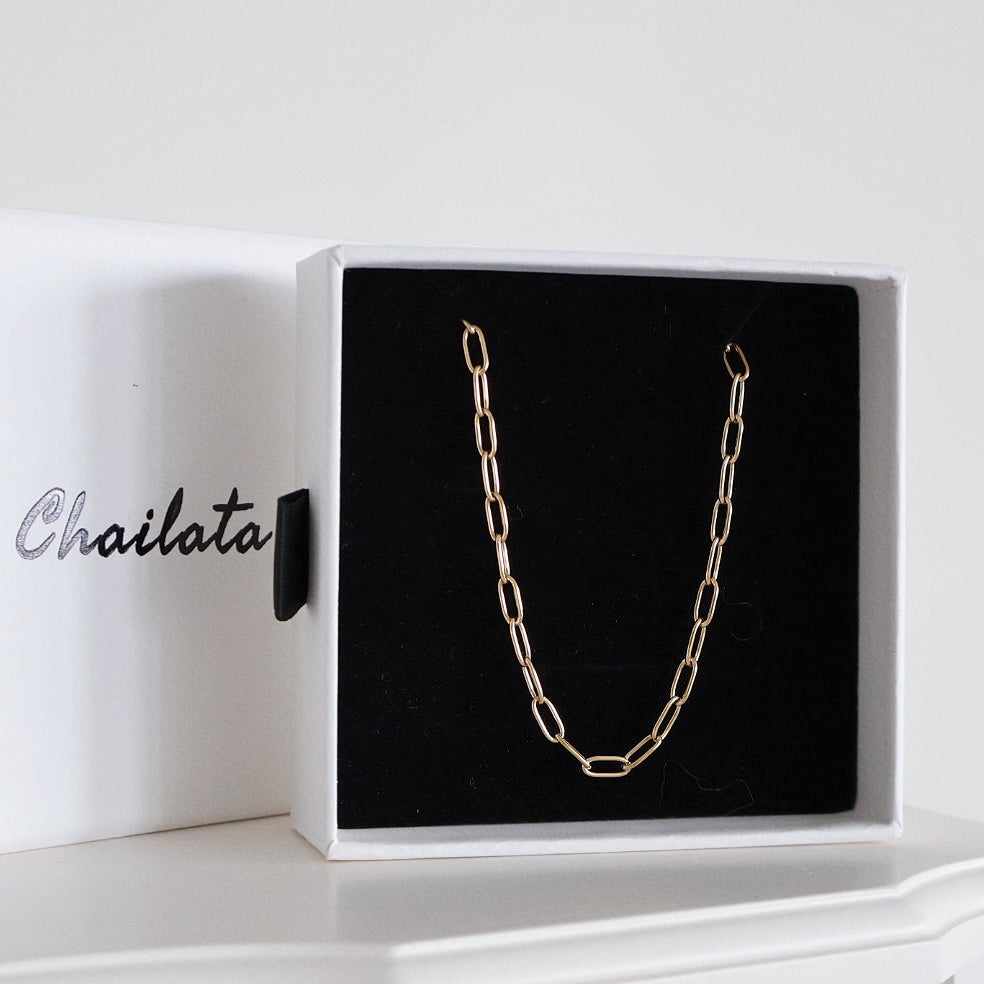 Stylish and Water-Resistant Gold Plated Chain Bracelets- Perfect timeless necessary for every occasion