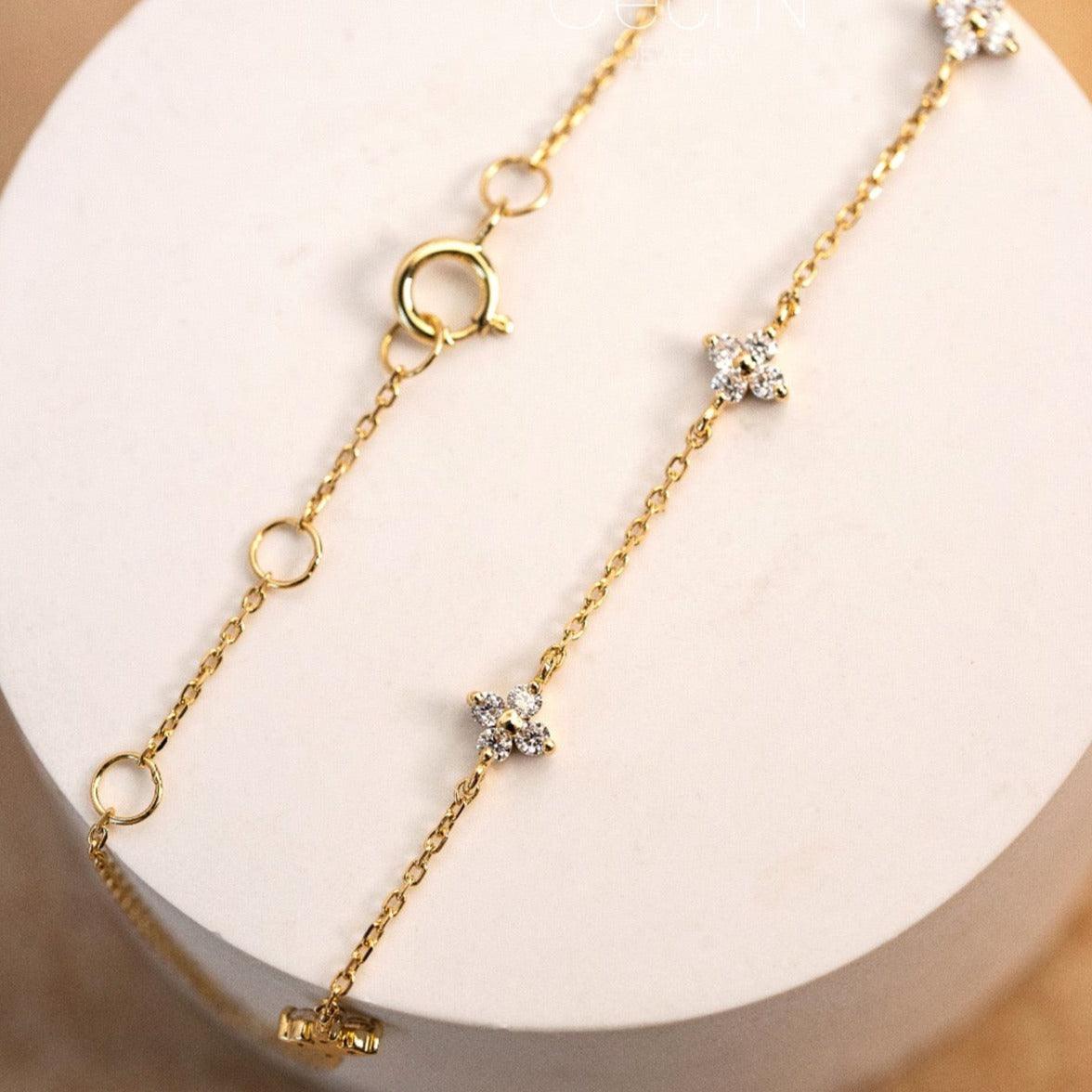 Stylish and Water-Resistant Gold Plated Bracelets- Perfect timeless necessary for every occasion