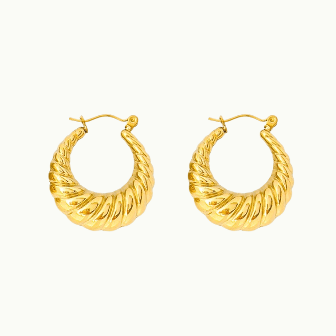 Stylish and Water-Resistant Gold Plated earrings- Perfect timeless necessary for every occasion
