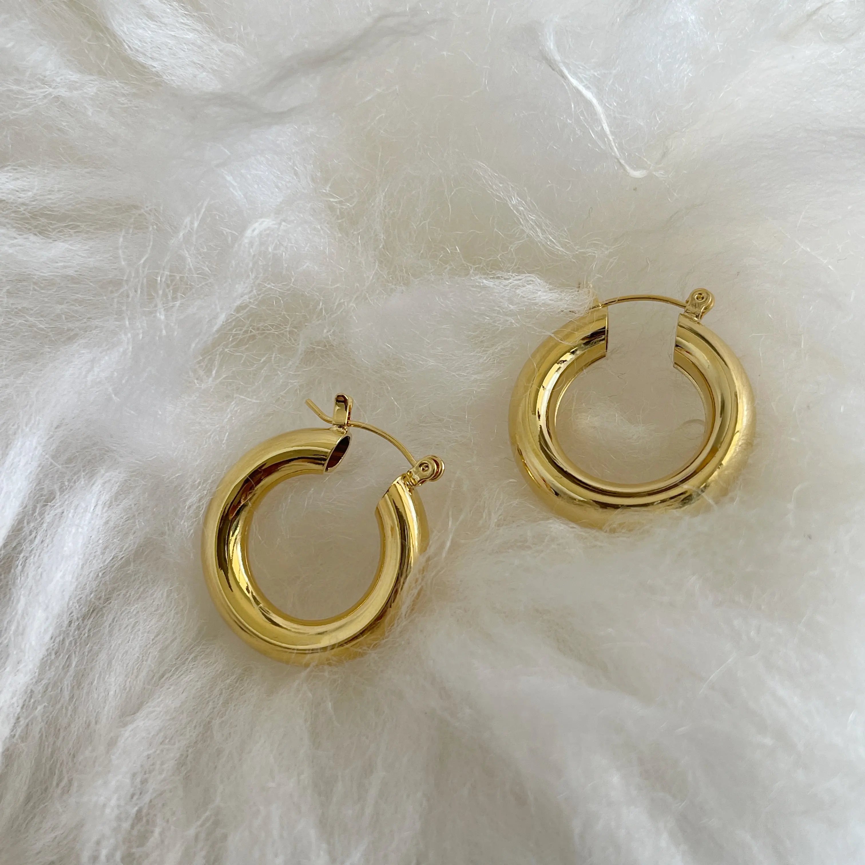 TStylish and Water-Resistant Gold Plated earrings- Perfect timeless necessary for every occasion