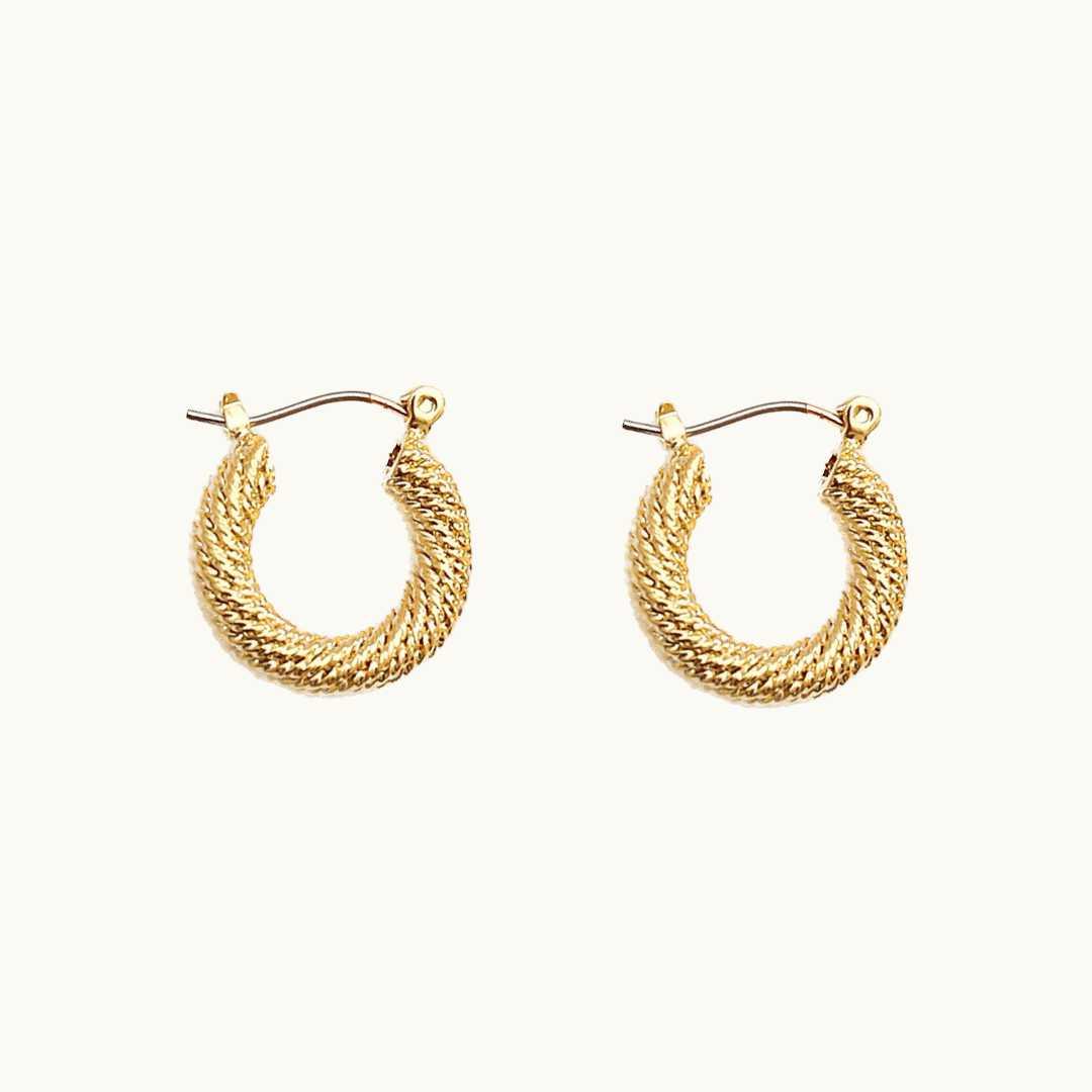 Stylish and Water-Resistant Gold Plated earrings- Perfect timeless necessary for every occasion