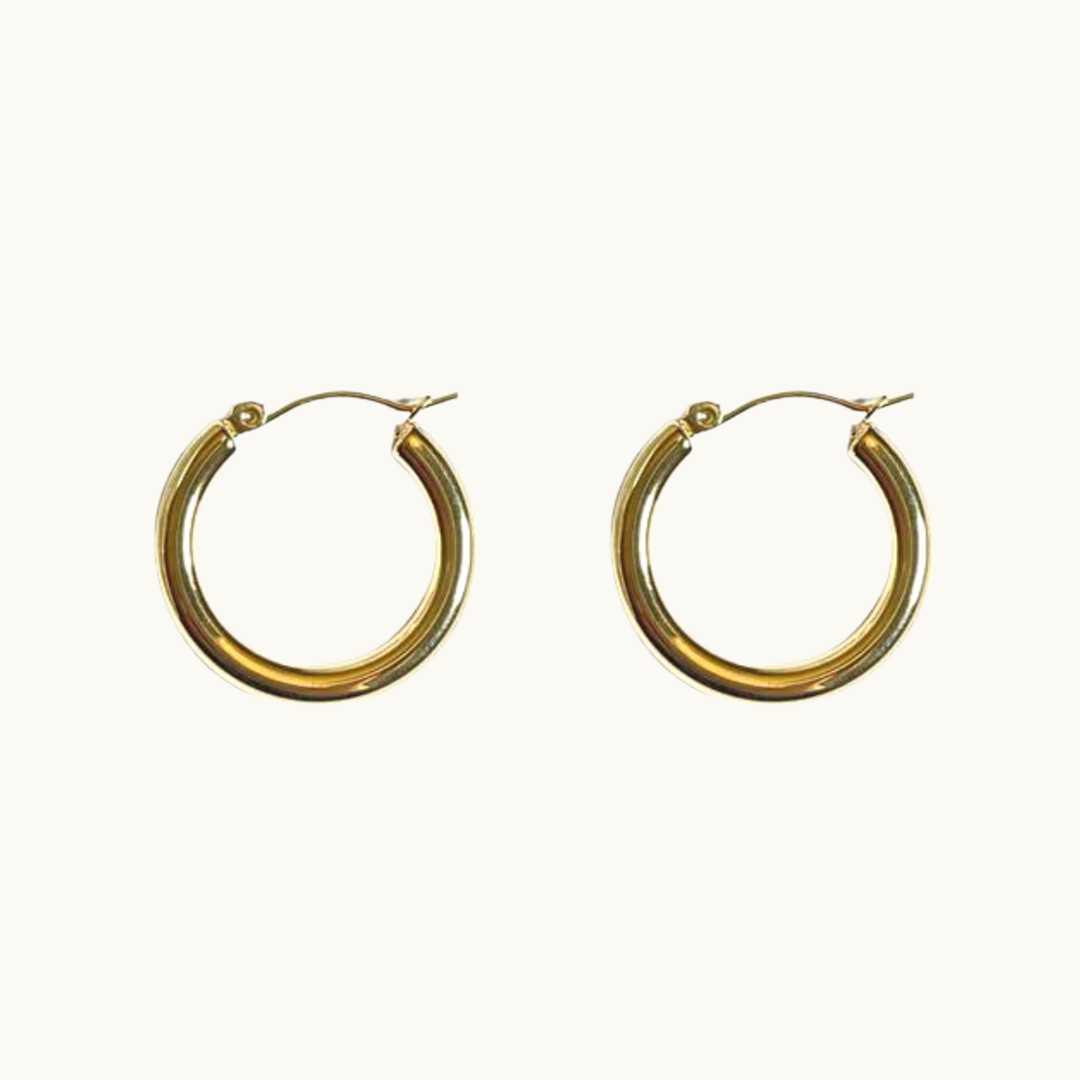 Stylish and Water-Resistant Gold Plated earrings- Perfect timeless necessary for every occasion
