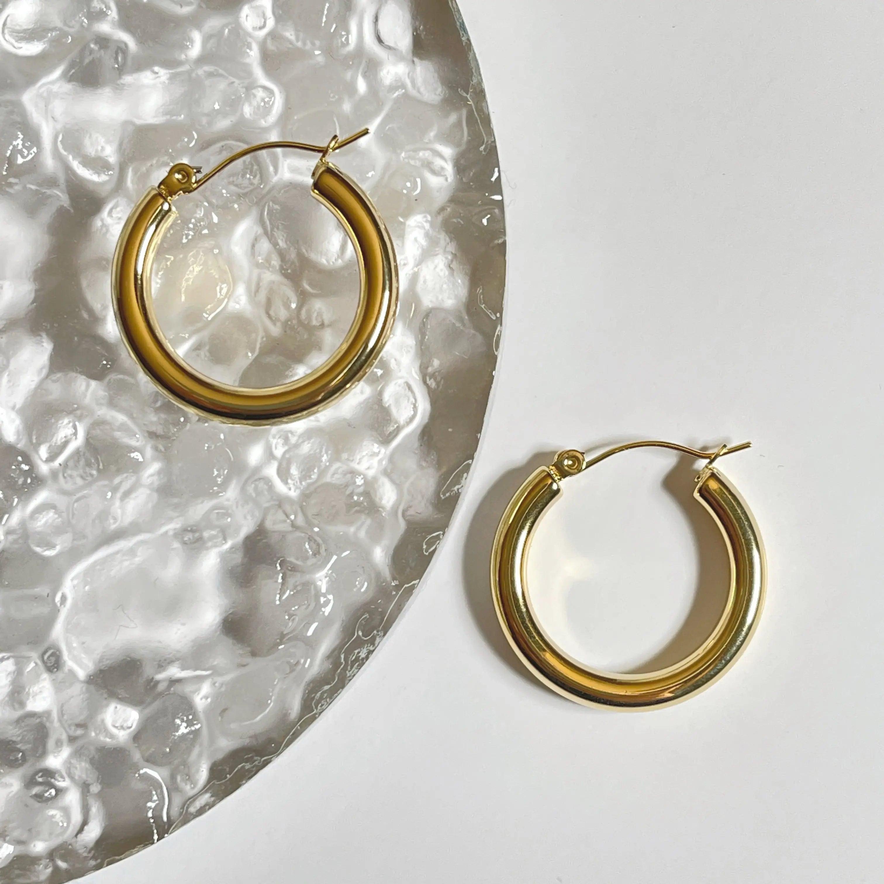 Stylish and Water-Resistant Gold Plated earrings- Perfect timeless necessary for every occasion