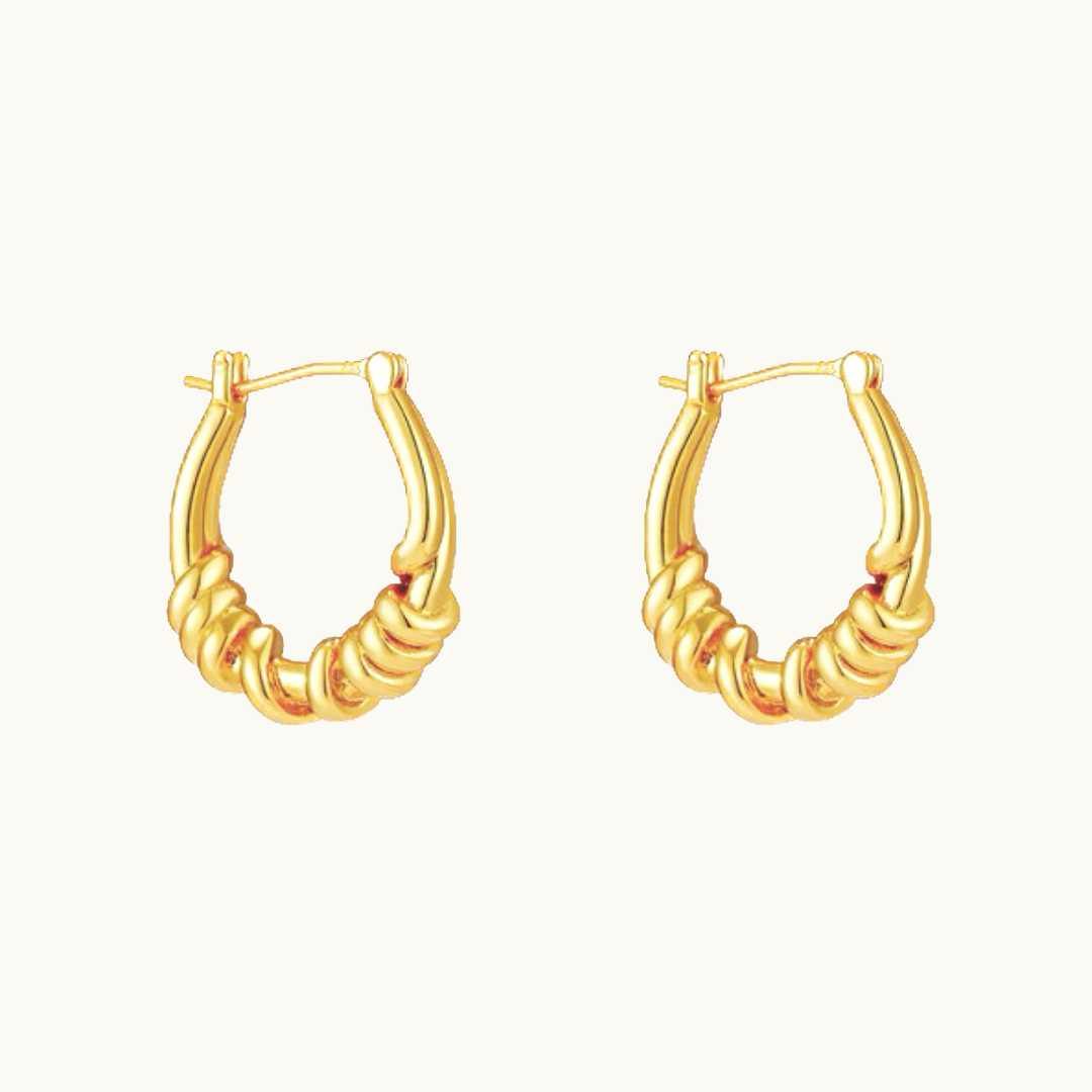 Stylish and Water-Resistant Gold Plated  earrings- Perfect timeless necessary for every occasion