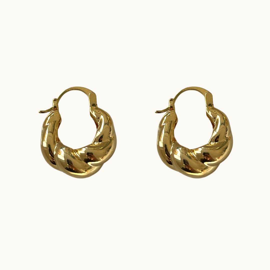 Stylish and Water-Resistant Gold Plated earrings- Perfect timeless necessary for every occasion
