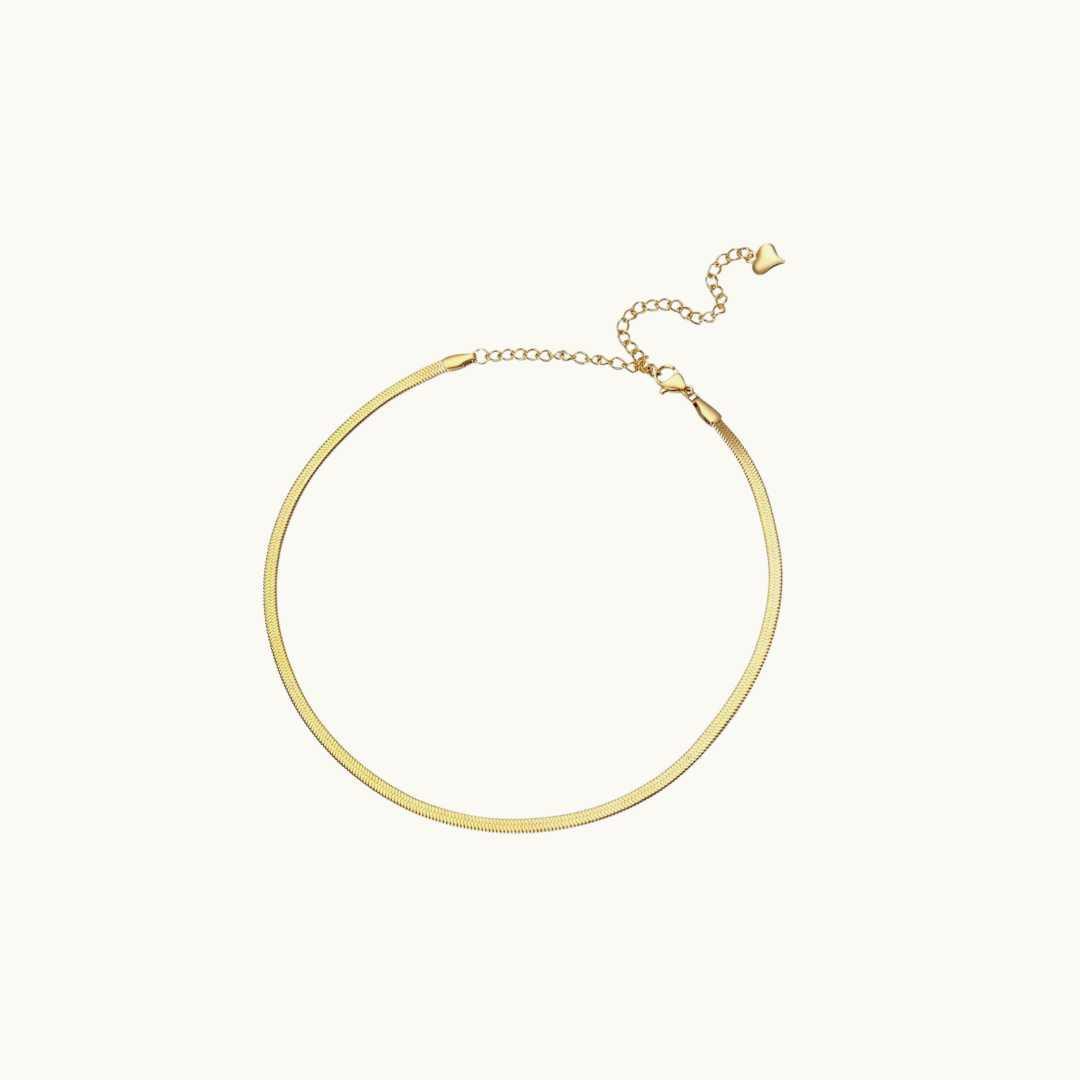 Stylish and Water-Resistant Gold Plated Snake Chain Bracelets- Perfect timeless necessary for every occasion